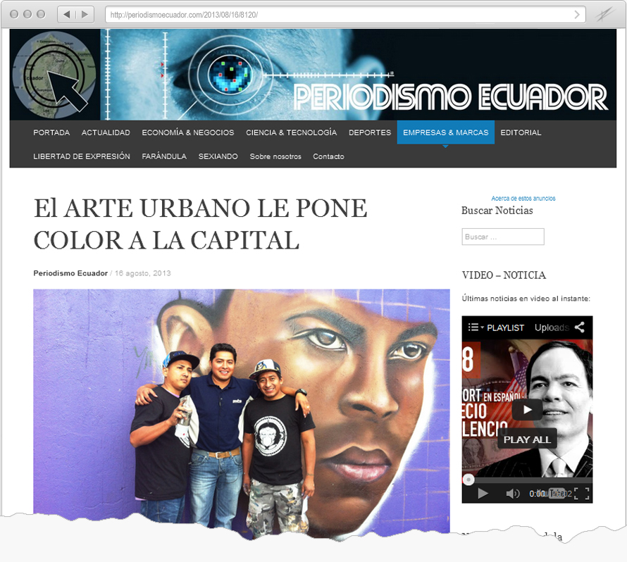 Periodismo Ecuador